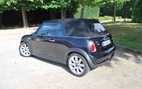 Mini Cooper S Cabriolet 170 cv R52 Radar de recul intégré dans le pare-choc arrière