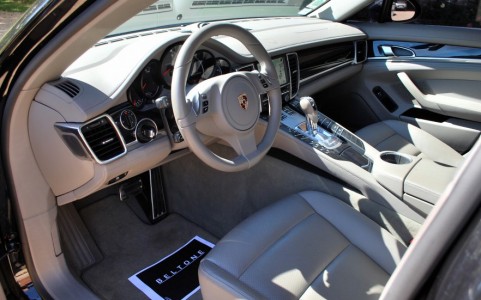 Porsche Panamera 4S PDK Cuir intérieur Gris Platine