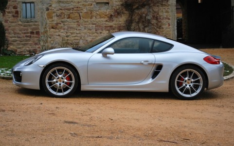 Porsche Cayman S 3.4 325cv PDK LM7U : Teinte métallisée Argent Rhodium