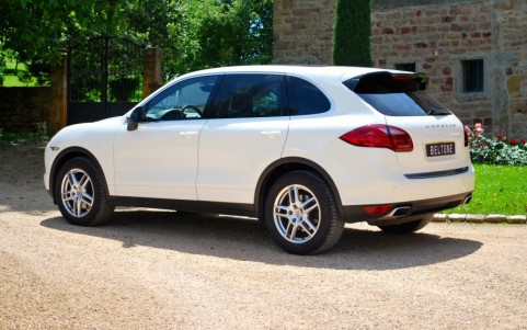 Porsche Cayenne Diesel 3.0 V6 245cv LR9A : Peinture vernie Blanc Sable