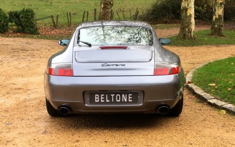 Porsche 996 Carrera 3.4 300cv X54 : Sortie d'échappement en acier spécial