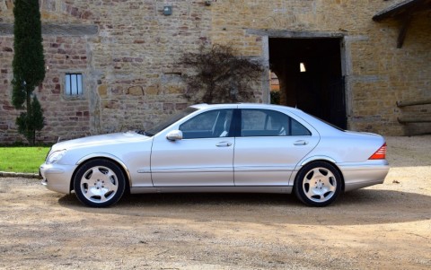 Mercedes S600 5.5 V12 500cv FV : Version longue limousine