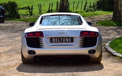 Audi  R8 4.2 FSI Quattro 420cv LX7W : Peinture Gris Argent Glacier métallisée