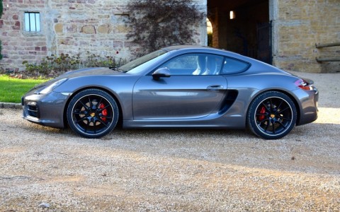 Porsche Cayman GTS PDK LM7S : Peinture métallisée Gris Quartz