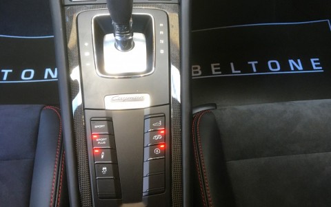 Porsche Cayman GTS PDK - Echappement Sport avec bouton sur la console centrale